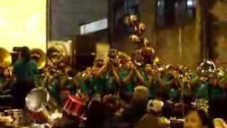 University of Hawaii Marching Band Plays Hawaii 50 Theme Song at Sugar Bowl Party 2008 [upl. by Ludovick]