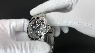 Rolex 5512 Submariner Very Rare Square Crown Guards 1959 [upl. by Flynn20]