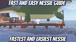 ULTIMATE NESSIE GUIDE TO EASILY GET NESSIE IN FISCH ROBLOX [upl. by Shani]