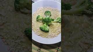 Risotto in crema di legumi vari con broccoli in burro e salvia [upl. by Ibbob]