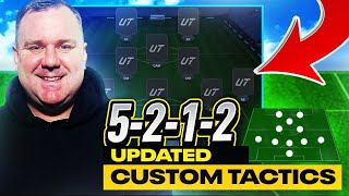 EAFC 25  UPDATED THE BEST 5212 CUSTOM TACTICS amp PLAYER ROLES [upl. by Llewen893]