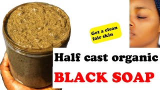 MUST TRY HAlf cast organic Black soap  lightening black soap prime side [upl. by Rachele724]