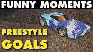 Rocket League  Funny Moments amp Freestyle Goals [upl. by Artinad]