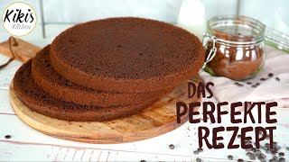 Das 1x1 des Backens Saftigen Schokoladenboden backen  Grundrezepte mit Kiki [upl. by Jesse888]