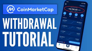 Coinmarketcap Withdrawal Tutorial StepbyStep [upl. by Rickey]