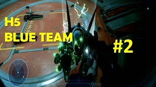 quotHUNTERSquot  Halo 5 Guardians quotBLUE TEAMquot full mission walkthrough 2  Halo 5 Campaign playthrough [upl. by Anissej]