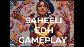 Saheeli the Suns Brilliance EDH gameplay vs Wilhelt Muldrotha Thada Adel MTG Guide Magic Deck [upl. by Cai]