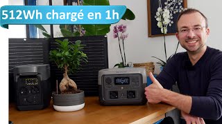 Ecoflow River 2 Max ⚡ Avec les panneaux solaires cest au TOP [upl. by Strenta]