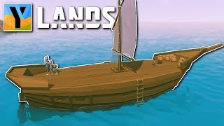 BUILDING A SHIP  YLands Gameplay  Ylands Building amp Exploration [upl. by Vasily]