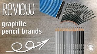 Graphite pencil brand review [upl. by Winna260]