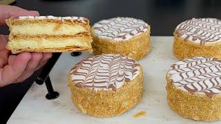 Dessert Rapide et Délicieux en 10 Minutes  Vous Serez Etonné du Résultat  Millefeuilles [upl. by Naloc]