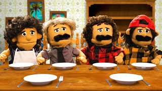 Family Dinner  Awkward Puppets [upl. by Aschim]