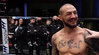 Cub Swanson Octagon Interview  UFC Vegas 45 [upl. by Yeniar]