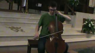 Cello excerpt from Verdi Requiem Offertorio Roric Cunningham [upl. by Gnahc]