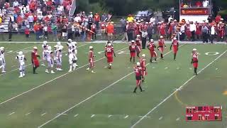 Bergen Catholic vs Don Bosco Jalen Berger keeps hope alive with 4thdown catch [upl. by Yrelav]