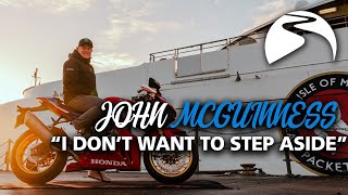 John McGuinness stays with Honda for 2023  Exclusive Interview [upl. by Jerz712]