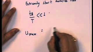 Mod01 Lec11 Pulse Load Response Characteristics amp Impulse Loading [upl. by Leuqcar107]