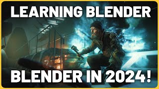 How to Learn Blender in 2024 [upl. by Olbap]