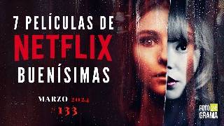 ¿No sabes qué ver 7 Buenas Películas Atrapantes en NETFLIX  Fotograma 24 con David Arce [upl. by Isma]