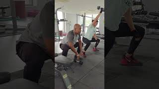 Leg exercise youtubeshorts legworkoutathomenoequipment motivation gymtrainer [upl. by Mouldon15]