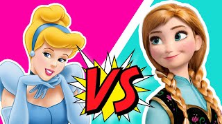 BATALLA DE RAP DE PRINCESAS  Ana VS Cenicienta  Yessi tu amiga [upl. by Mook780]