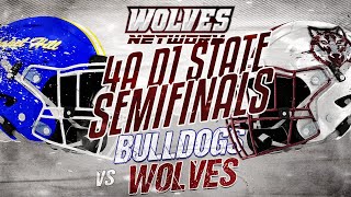 2023 4A D1 STATE SEMIFINAL  Chapel Hill Bulldogs vs Davenport Wolves [upl. by Ancel]