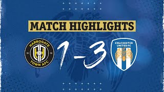 Highlights  Harrogate Town 13 Colchester United [upl. by Jarrell725]