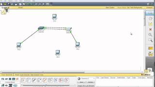 Cisco Broadcast Storm  Loop  no Spanning Tree  Cisco Switch  CCNA lab in Packet Tracer HD [upl. by Atsejam621]