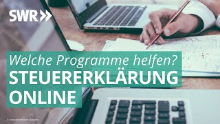 Steuererklärung  Welche PCProgramme helfen am besten  Marktcheck SWR [upl. by Glimp83]