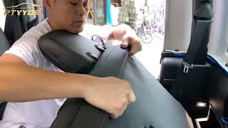 How to install 20202023 Jeep Gladiator Seat Covers [upl. by Yleak]