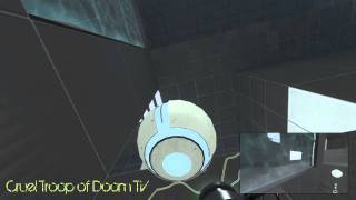 Portal 2 Mass amp Velocity Coop Test Chamber 03 WalkthroughGuide [upl. by Nylzzaj]