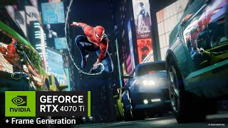 RTX 4070 Ti  SpiderMan Remastered  DLSS  FG [upl. by Airotnes]