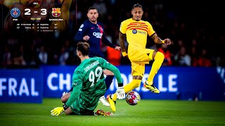 ÉPICA REMONTADA PSG vs BARCELONA 23  CUARTOS DE FINAL  Champions League [upl. by Sikleb]