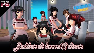 F6  KIA JUNA amp FRIENDS 39  BUKBER DI LEXXA’S DINER  SAKURA SCHOOL SIMULATOR [upl. by Tarryn]