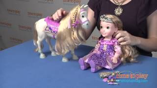 My First Disney Princess Toddler Rapunzel and Maximus from Tollytots [upl. by Brana]