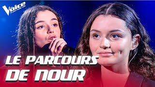 Le Parcours de Nour  The Voice 2022 [upl. by Repooc487]