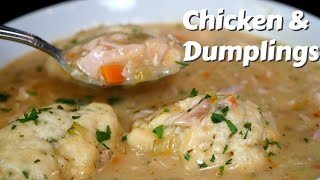 How To Make Chicken amp Dumplings  Quick amp Easy Recipe [upl. by Neeliak]