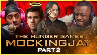 WATCHING HUNGER GAMES Mockingjay PART 2 Movie Reaction WE WERE WRONG…😨 [upl. by Hinkle]