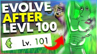 How To Evolve a Pokemon AFTER LEVEL 100  Level 100 Pokemon Evolution Guide [upl. by Yttam]