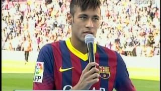 Presentación de Neymar en el Barcelona [upl. by Jemy]