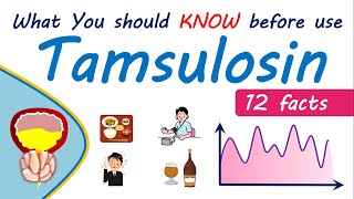 Tamsulosin HCl 04 mg capsules FLOMAX  12 FACTS You should Know Before Use [upl. by Muncey]