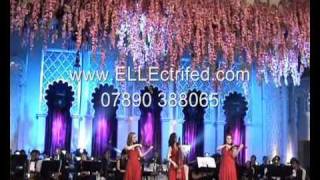 Palladio electric string trio or quartet for corporate functions Live in Jakarta [upl. by Yenahc]