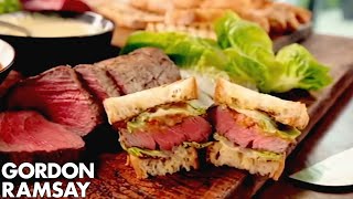 The Ultimate Steak Sandwich  Gordon Ramsay [upl. by Mandel]