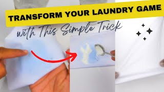 Effortless Solution to Remove Detergent Stains from Clothes [upl. by Neyud]