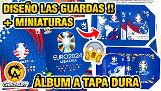 🔥 Diseño Final  Guardas Empastado de Álbum Tapa Dura  Copa América Euro 2024 3 Reyes  CHRIZ ART [upl. by Anitnemelc878]