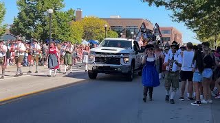 Oktoberfest USA float Maple Leaf Parade [upl. by Dene]