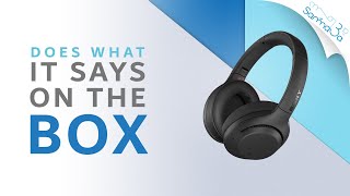 Sony WHXB900N Extra Bass Noise Cancelling Bluetooth Headphones Review [upl. by Isdnyl]