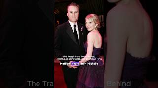 Heath Ledger and Michelle Williams movie goldanddiamonds engagementring diamond weddingring [upl. by Annaeel746]