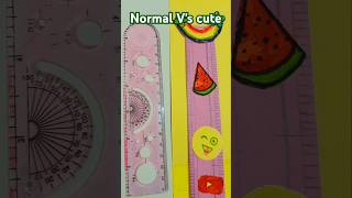 normal Vs cute stationery trendingshorts crafteradti art diy crafteruditi cutestationery [upl. by Ashil740]