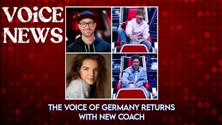 NEW COACH in The Voice of Germany return 😀 [upl. by Irtimed374]